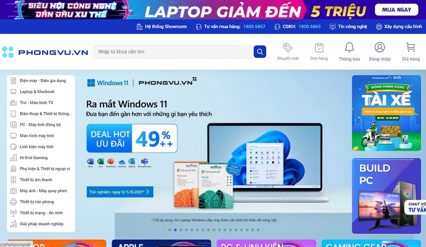thiết kế web vsite.vn